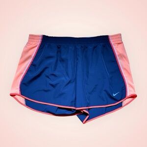 Nike Women’s Dri-Fit Running Shorts Size L
Black with Orange Sides & Bottom Trim